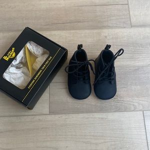 Dr. Martens Black Baby Boots 4